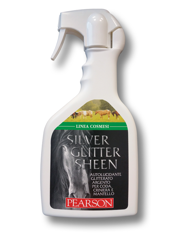 Silver Glitter Sheen